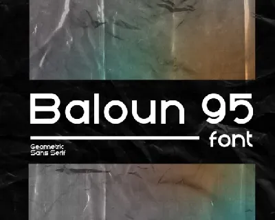 Baloun 95 font