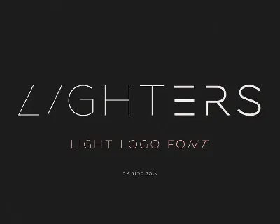 Lighters font