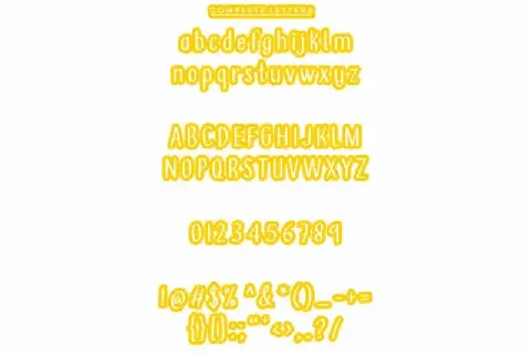 Summer Orange Display font