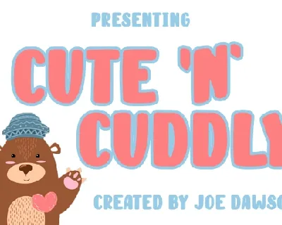 Cute ‘n’ Cuddly Fancy font