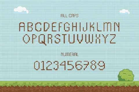 Ugly Byte Free Trial font