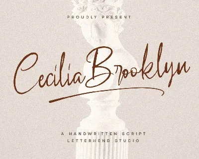 Cecilia Brooklyn font