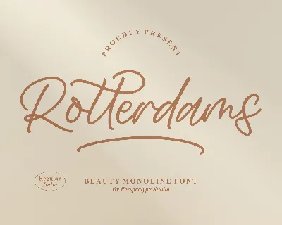 Rotterdams font