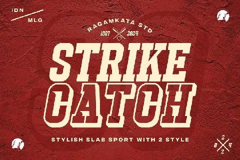 Strike Catch font