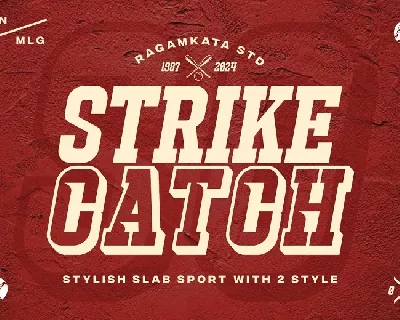 Strike Catch font