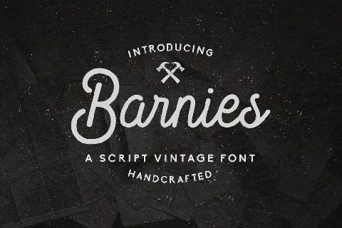 Barnie's Free Trial font