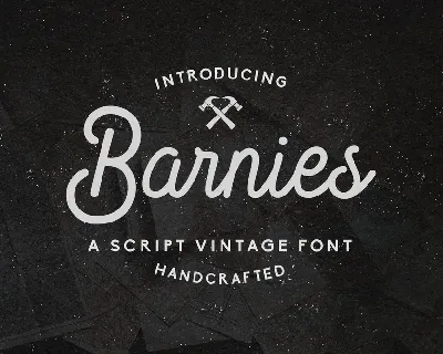 Barnie's Free Trial font