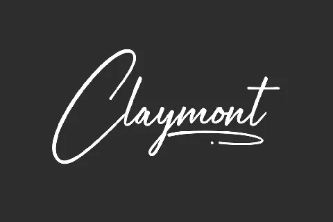 Claymont Demo font