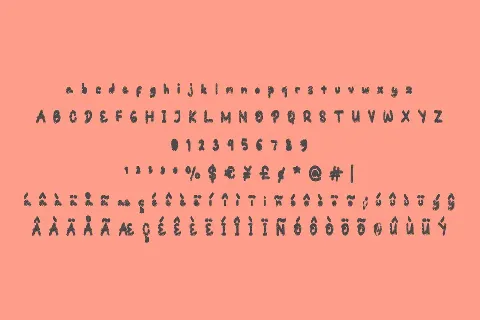 Gomena Sketch font