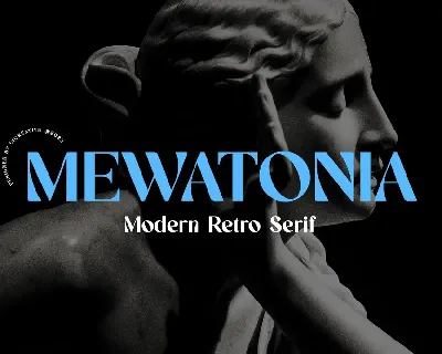 MEWATONIA font