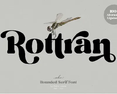 Rottran font