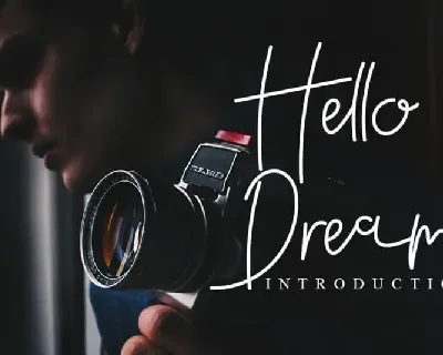 Hello Dream Handwritten font