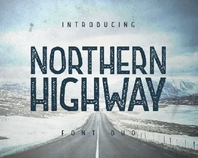 Northern Highway – Duo font