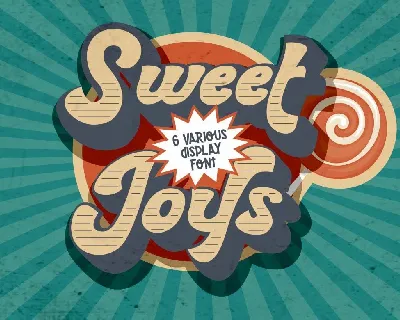 Sweet Joys font