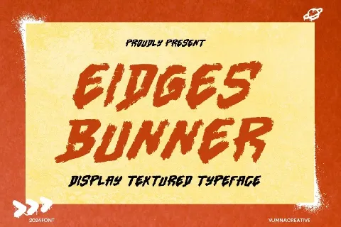 Eidges Bunner font