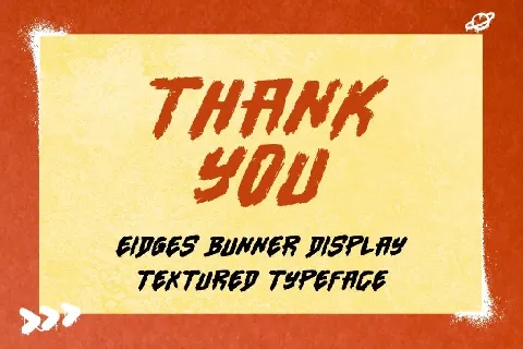 Eidges Bunner font