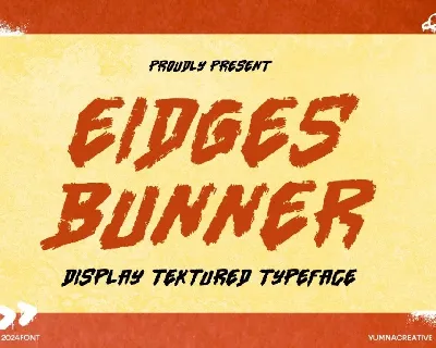 Eidges Bunner font