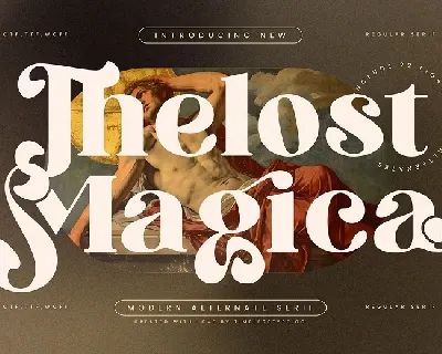 Thelost Magica font