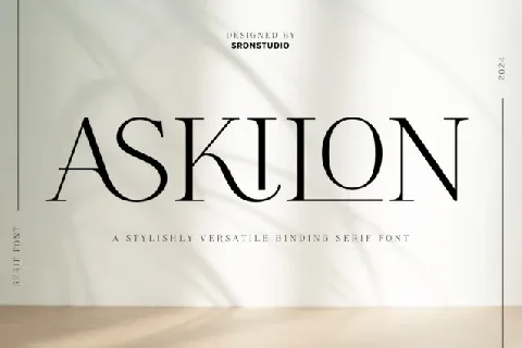 Askilon font