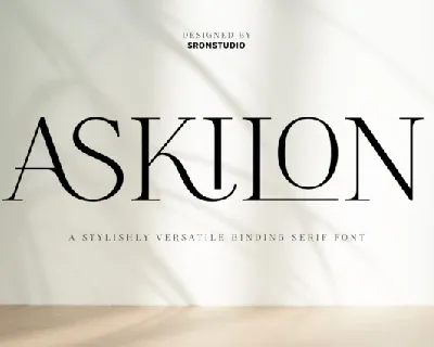 Askilon font