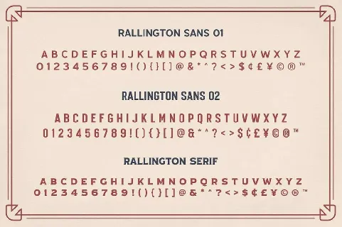 Rallington Calligraphy font