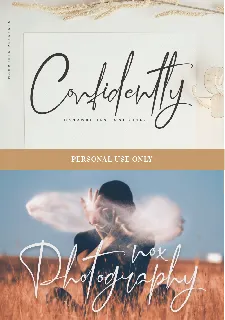 Confidently font