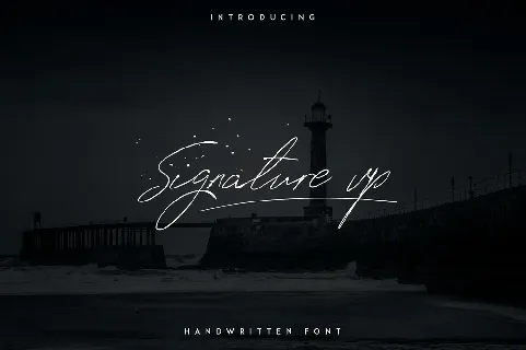 SignatureVP font