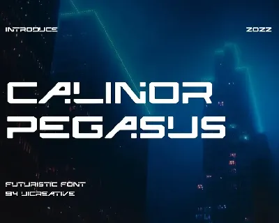Calinor Pegasus font