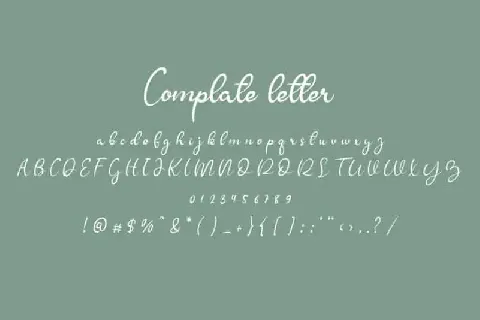 Butnerfly Script font