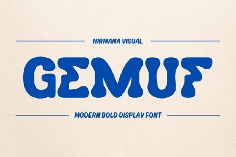 Gemuf font