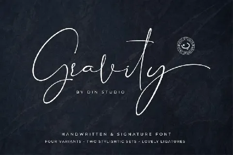 Gravity Signature Free Download font