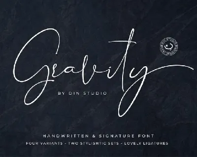 Gravity Signature Free Download font