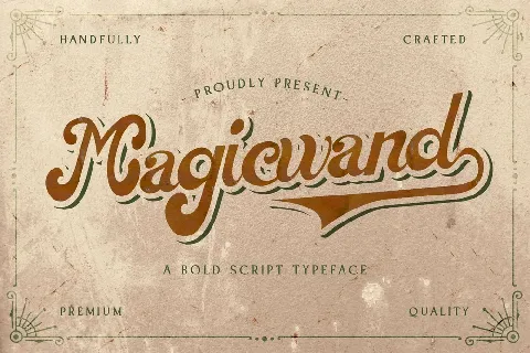 Magicwand font