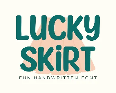 Lucky Skirt font