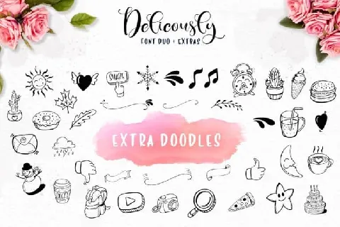 Deliciously Brush Free Download font