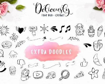 Deliciously Brush Free Download font