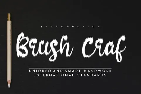 Brush Craf Script font