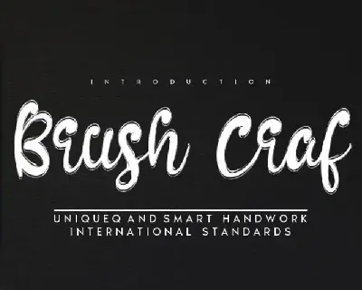 Brush Craf Script font