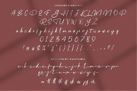 Meranie Signature font