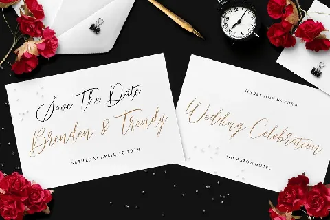 Gredom Script font