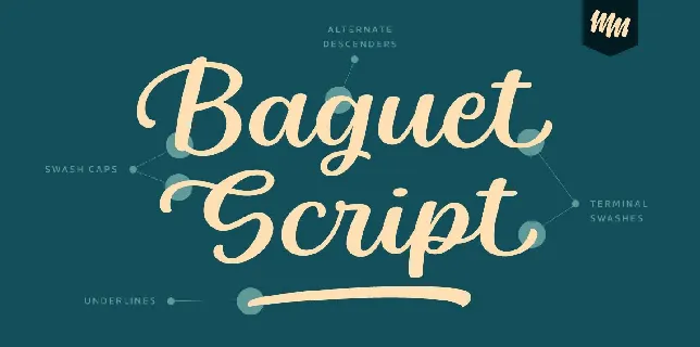 Baguet Script font