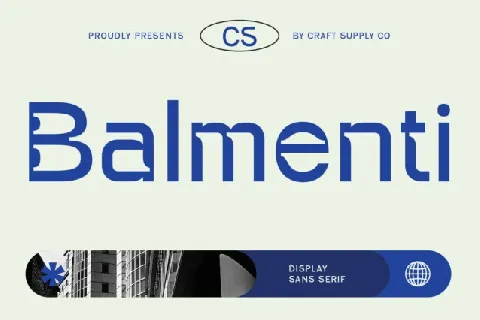 CS Balmenti font