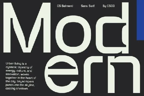 CS Balmenti font