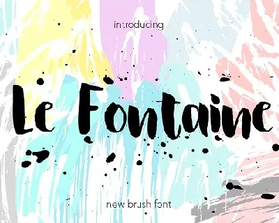 Leaine Brush Free font