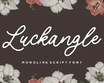 Luckangle font