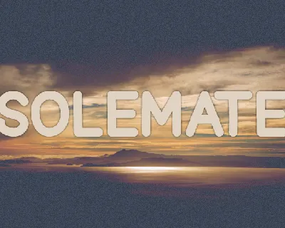 Solemate font