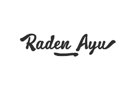 Raden Ayu font