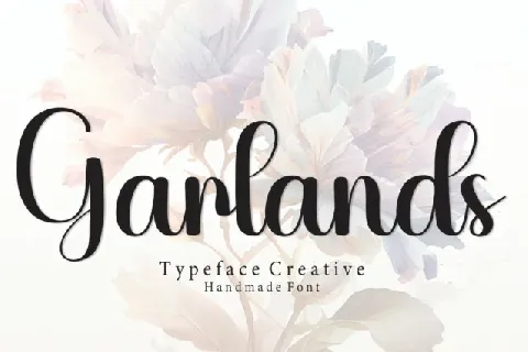 Garlands Script font