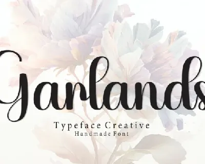 Garlands Script font