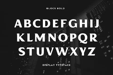 Glocs font